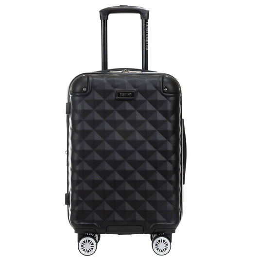 | Diamond Tower Hardside Expandable Luggage 3-Pc. Set In Black